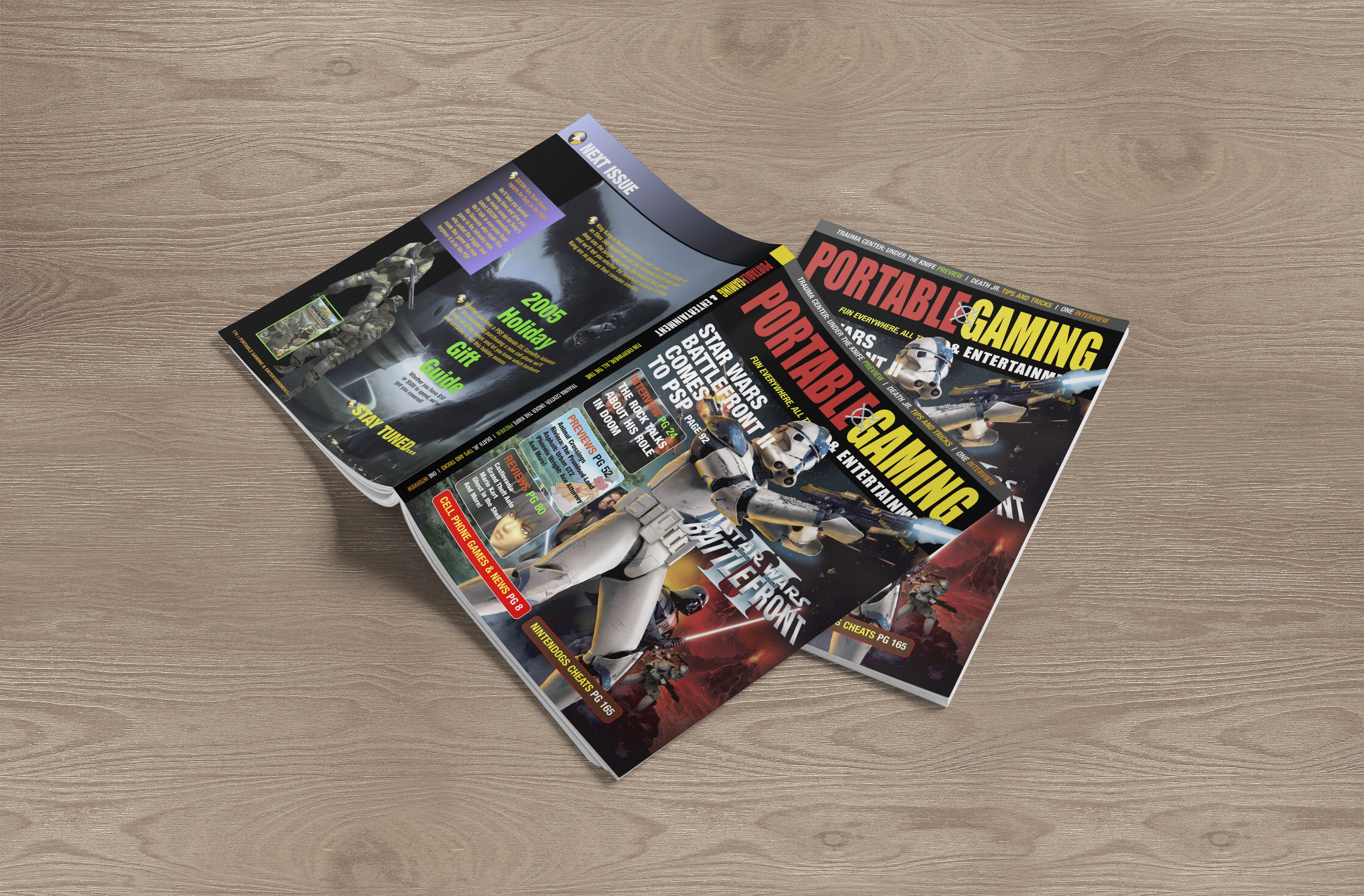 Print Design | Portable Gaming Magazine