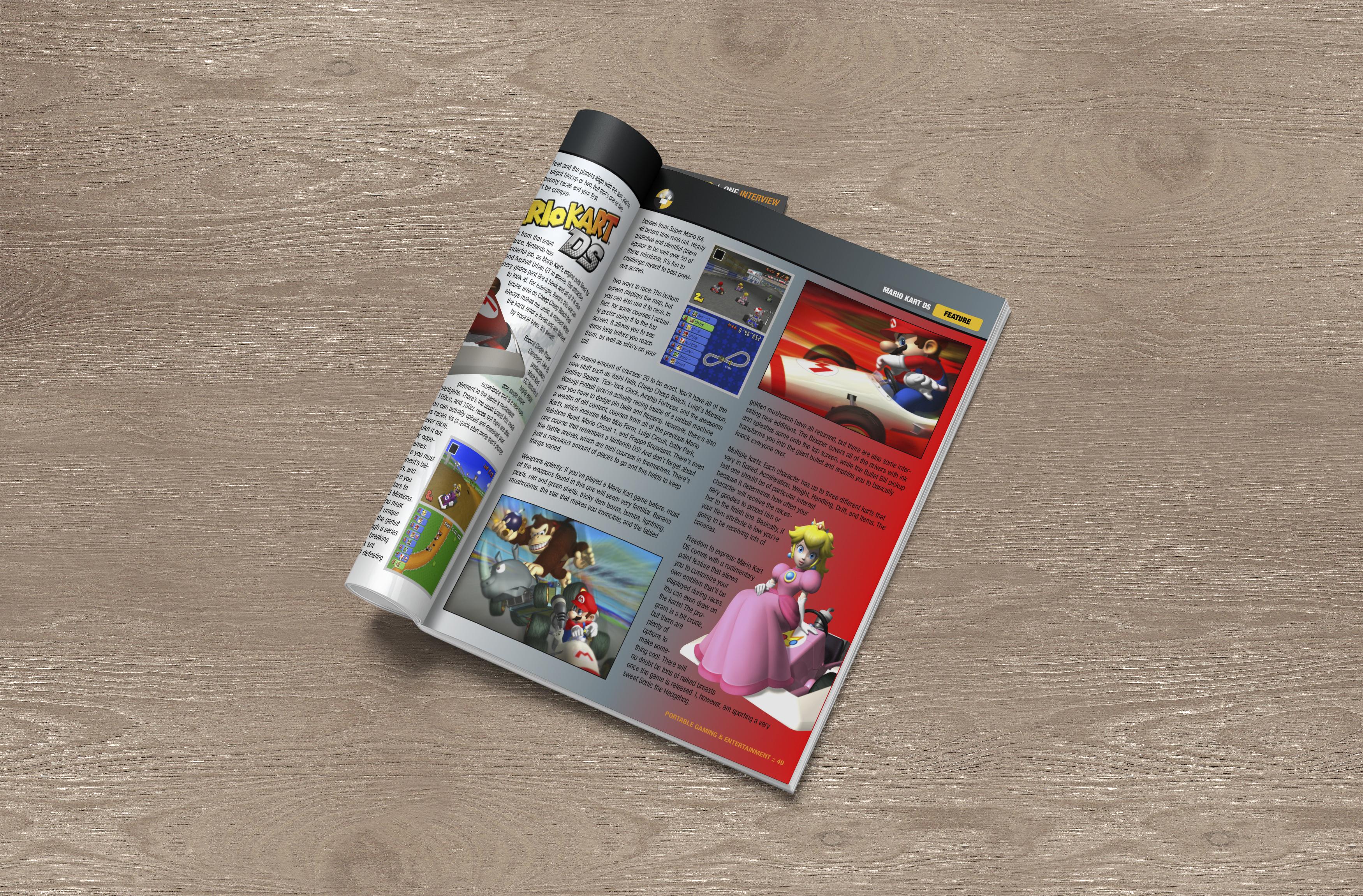 Print Design | Portable Gaming Magazine Article